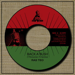 RAS TEO - Back A Bush (Zion Trod 7")