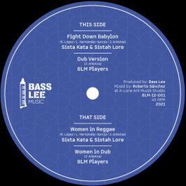Sista Kata & Sistah Lore - Fight Down Babylon | 12" Bass Lee