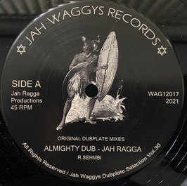 JAH RAGGA - Almighty Dub (Jah Waggys 12")