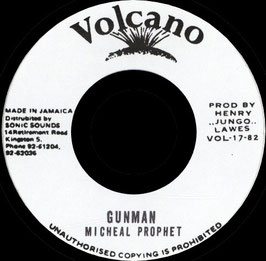 Michael Prophet - Gunman | 7" Volcano