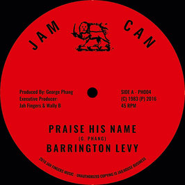 Barrington Levy - Praise His Name | 12" Jam Can/JFR