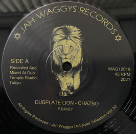 CHAZBO - Dubplate Lion (Jah Waggys 12")