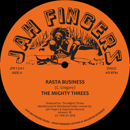 The Mighty Threes - Rasta Business / Sata | 12" Jah Fingers