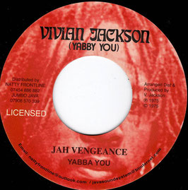 Yabby You - Jah Vengeance | 7" Vivian Jackson