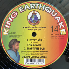 KING EARTHQUAKE - Egyptians ( KE 12")