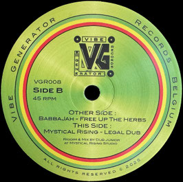 Babbajah - Free Up The Herbs | 7" Vibe Generator