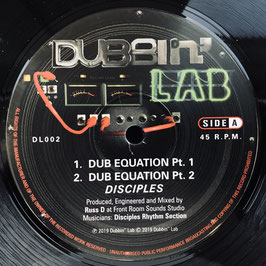 Disciples - Dub Equation | 10" Dubbin' Lab