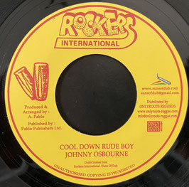 JOHNNY OSBOURNE - Cool Down Rude Boy (Rockers 7")
