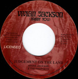 Vivian Jackson & The Prophets - Judgement On The Land | 7" Vivian Jackson