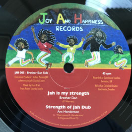 Brother Dan - Jah Is My Strength | 12" Joy And Happiness