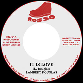 Lambert Douglas - It Is Love | 7" Rosso