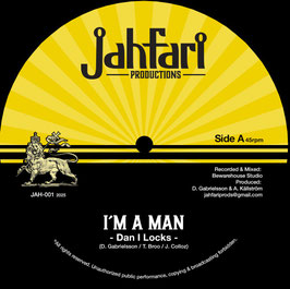 Dan I Locks - I'm A Man | 7" Jahfari Productions