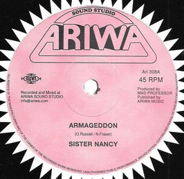 Sister Nancy - Armageddon | 12" Ariwa
