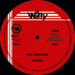 Negos - Mr. Babylon | 12" Witty