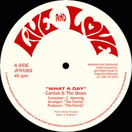 Carlton & The Shoes - What A Day | 12" Live and Love