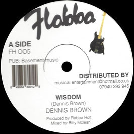 Dennis Brown - Wisdom | 12" Flabba