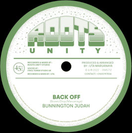 BUNNINGTON JUDAH - Back Off (Roots Unity 7")