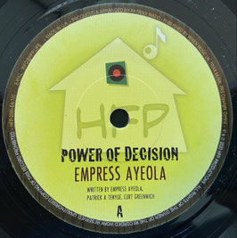 EMPRESS AYEOLA - Power of Decision (HFP 7")