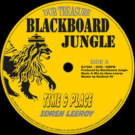 Idren Leeroy - Time & Place | 10" Blackboard Jungle