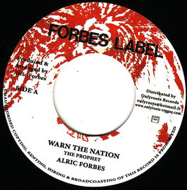 ALRIC FORBES - Warn The Nation (Forbes 7")