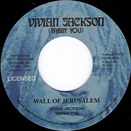 Yabby You - Wall of Jerusalem | 7" Vivian Jackson