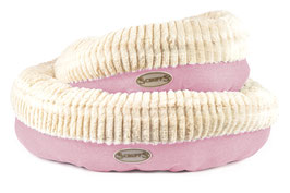 Hundebett, Scruffs® "Ellen Donut", rund, rosa