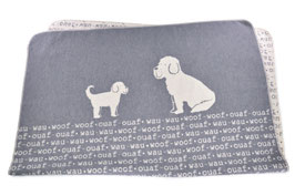 David Fussenegger, Hundedecke wau-wau, 100 x 140 cm