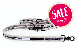 See Scout Sleep, Hundeleine „Braveheart Cream & Black“