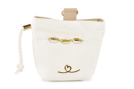 Bellovie, Futterbeutel Luxor White Shell, 14 x 13 cm