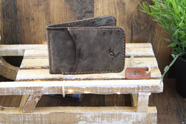 Karten Wallet mit Geldscheinklammer