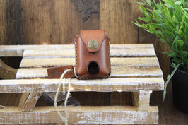 Lederholster für Zippo in braun,