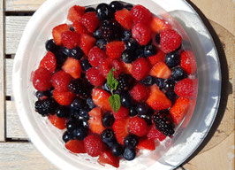 Beeren-Sahne-Joghurt-Kuchen