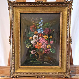 Natura morta, vaso con fiori.