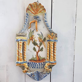 Acquasantiera in ceramica