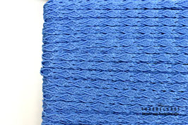 Posamentenborte Zopfmotiv Copen Blau K20018