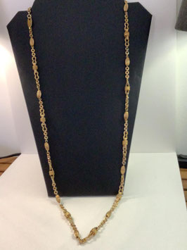 Collier vintage doré – signé Bozart Italie