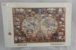 Puzzle 2000 pièces Clementoni