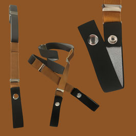 Ceinture sans boucle "STYLEPUNK" inspiré du Streampunk