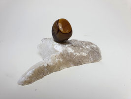 Jaspis (Polychroom) op ruwe albast *EVENWICHT*