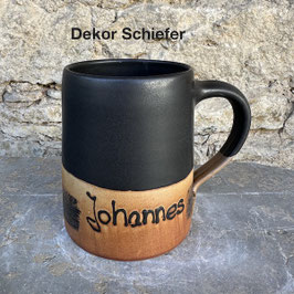 Bierkrug mit Namen