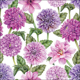 Serviette "Dahlia in Bloom"