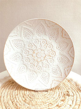 Deko-Teller mit Ornament