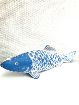 dekorativer Holzfisch