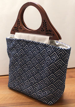 Henkeltasche blau