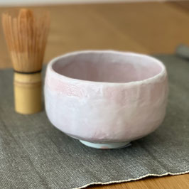 *Matcha Tea Bowl : Sakura Shino