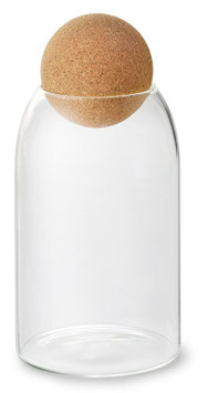 Vorratsglas mit Korkdeckel