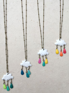 Collier - Bronze / Nuage -