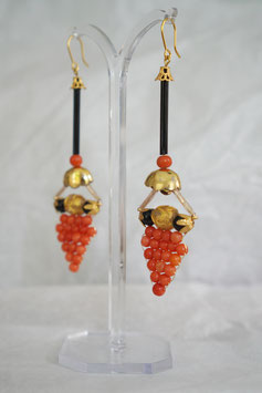 Ohrringe "Coralita" gold