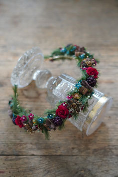 Weihnachtshaarreif "Es ist ein Ros entsprungen"