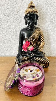 Kerze in Glasdose "Meditation"